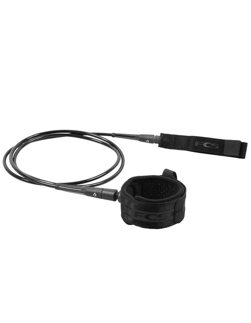 FCS All Around Surfboard Leash - Black - 6' - Image 3