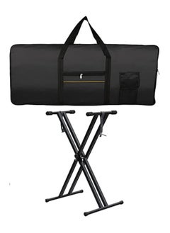 Generic Stand&Bag Kit for 61 Keys Full Size Electronic Piano Keyboard portable Musical Instrument (Stand&Bag for Keyboard)  - Image 1