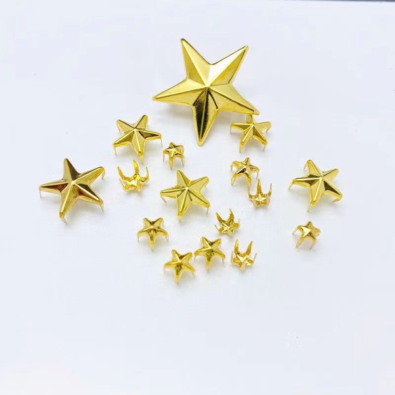 DIY Iron Star Rivet Studs for Accessories - Image 2