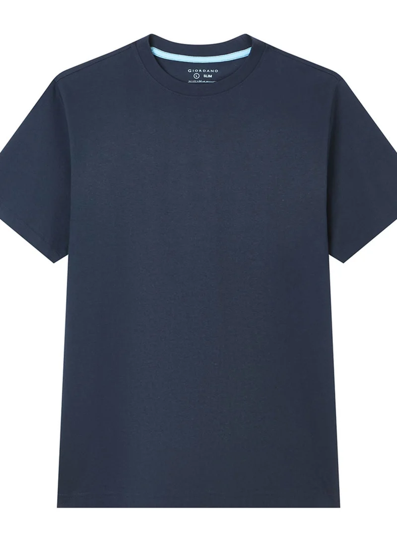 GIORDANO  Men’s Slim Fit Cotton Crew Neck Tee for Men | Best Price UAE