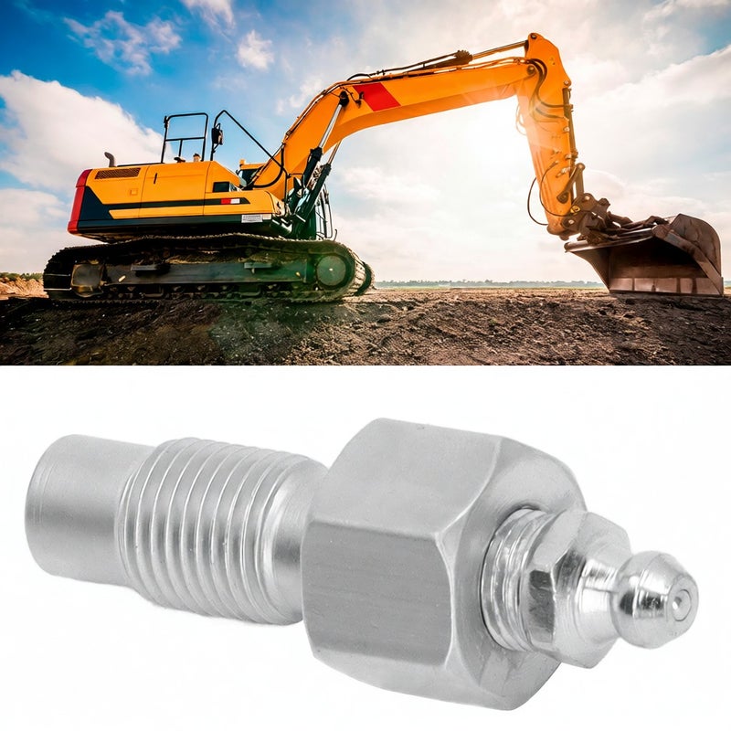 Excavator Grease Valve Stainless Steel High Accuracy Accessory Replacement for Daewoo B21204 - Image 2