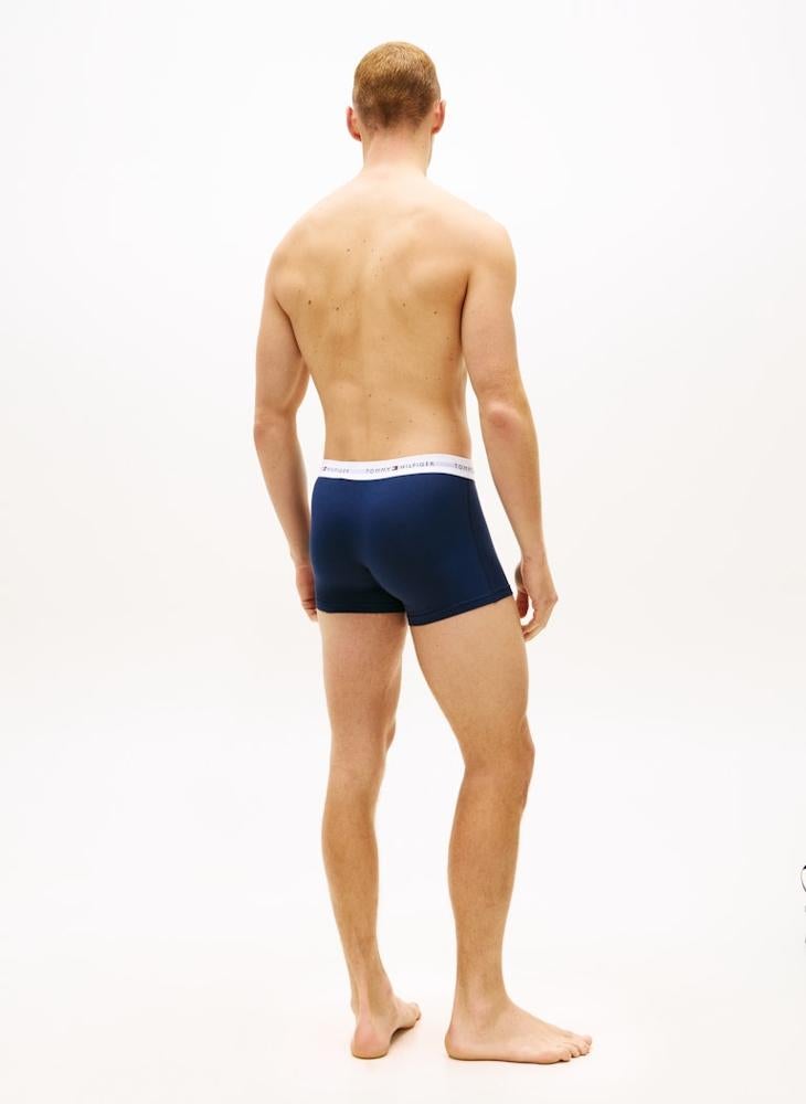 TOMMY HILFIGER 3-Pack Signature Repeat Logo Waistband Trunks - Image 3