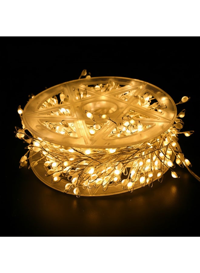 zayo ضوء خيط LED خارجي للحديقة دافئ أبيض 20م - Image 1