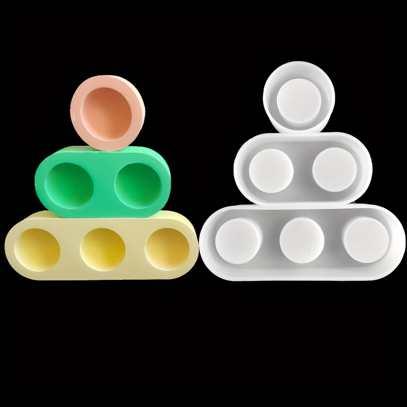 M Plaster Silicone Mold for Candle Holders Craft - Image 5