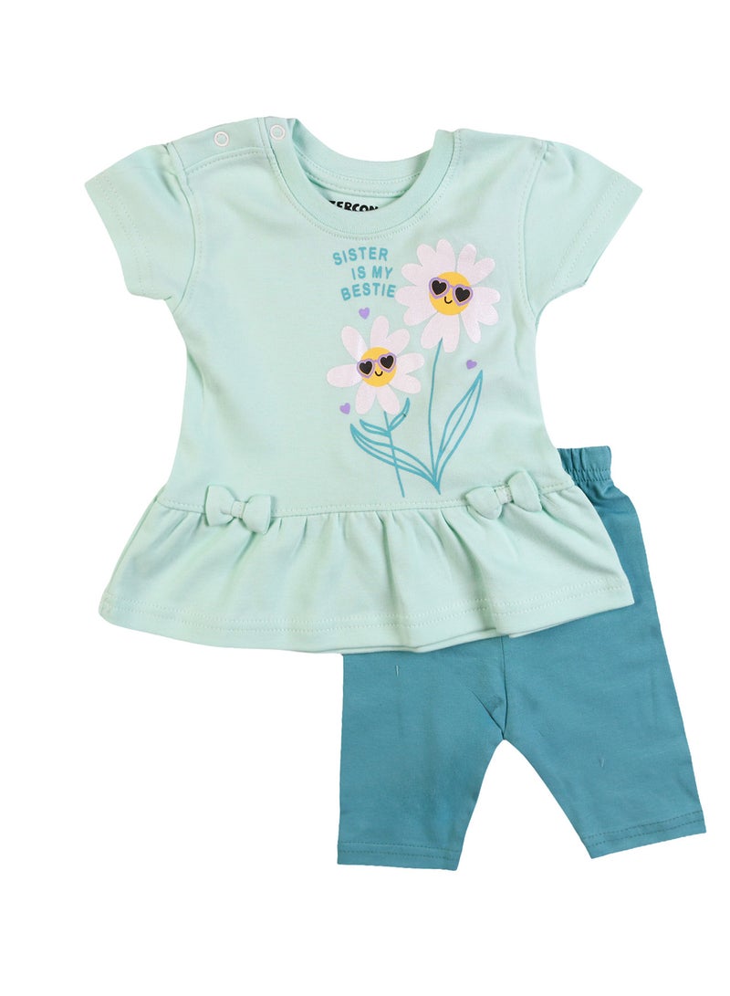 Zercon Summer Pajama Set for Newborn Babies  6357 - Image 1