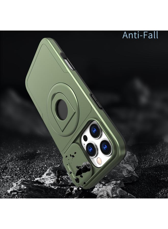 erorex Case For iPhone 16 Pro Max Camshield MagSafe Ring Holder Armor Phone Case - Image 2