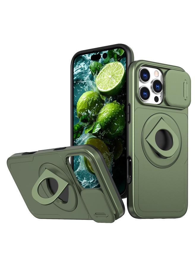 erorex Case For iPhone 16 Pro Max Camshield MagSafe Ring Holder Armor Phone Case - Image 1