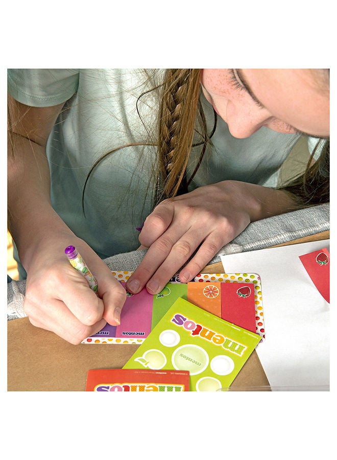 Mentos 1 قيراط 10 لون قوس قزح القلم - Image 3