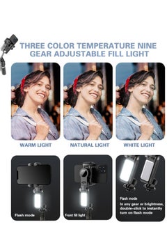 DMG TECH Selfie Stick Gimbal Stabilizer, 4 in 1 Portable Tripod, Gimbal Stabilizer, 360° Face Tracking, Auto Balance 1-Axis Gimbal for Smartphone Recording Video, Vlog, Tiktok, YouTube  - Image 4