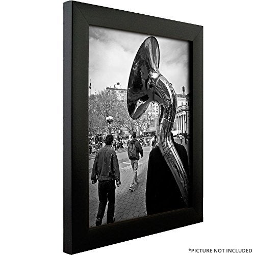 Craig Frames 1WB3BK 11 by 15-Inch Picture Frame, Smooth Finish, 1-Inch Wide, Black - Image 5