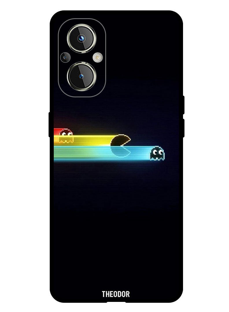 Theodor Protective Case Anti Scratch Shock Proof Bumper Cover For Oppo Reno 7 Z 5G Pacman Amoled - Image 1