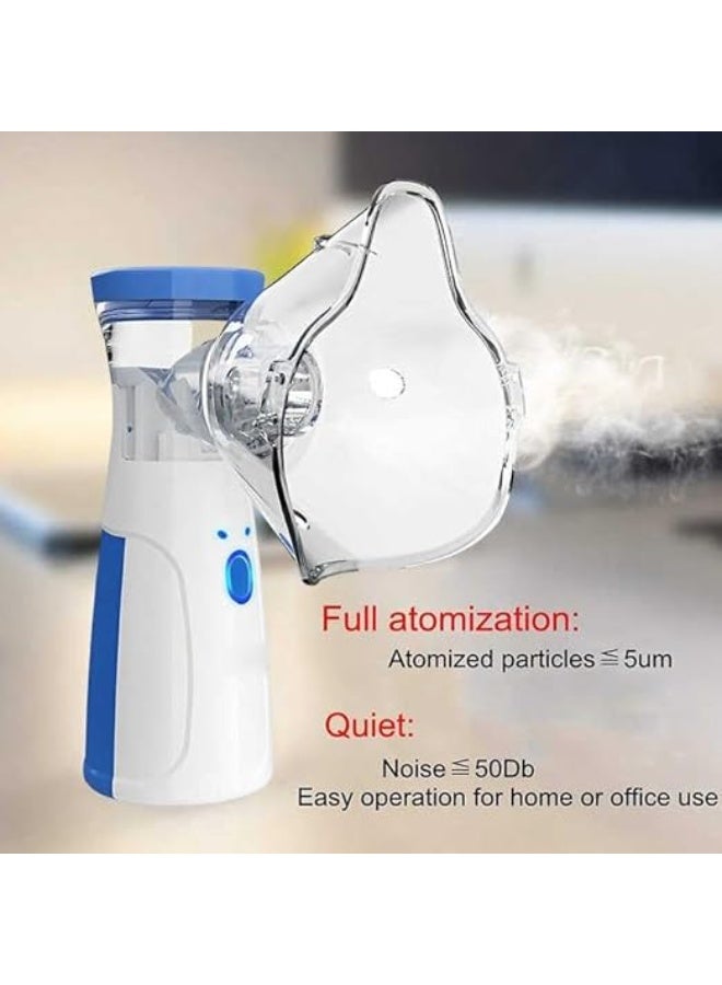 Portable Handheld Mesh Nebulizer – Battery-Free Inhaler for Kids & Adults, Easy-to-Use for Home and Travel - Image 2