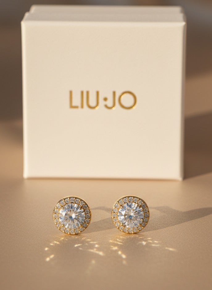 Liu Jo Signature Gold Earring - Image 3