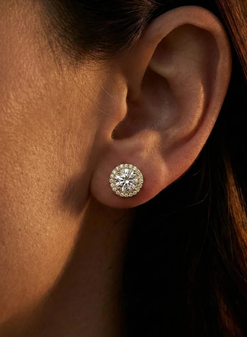 ليو جو لي جو أقراط ذهبية مميزة