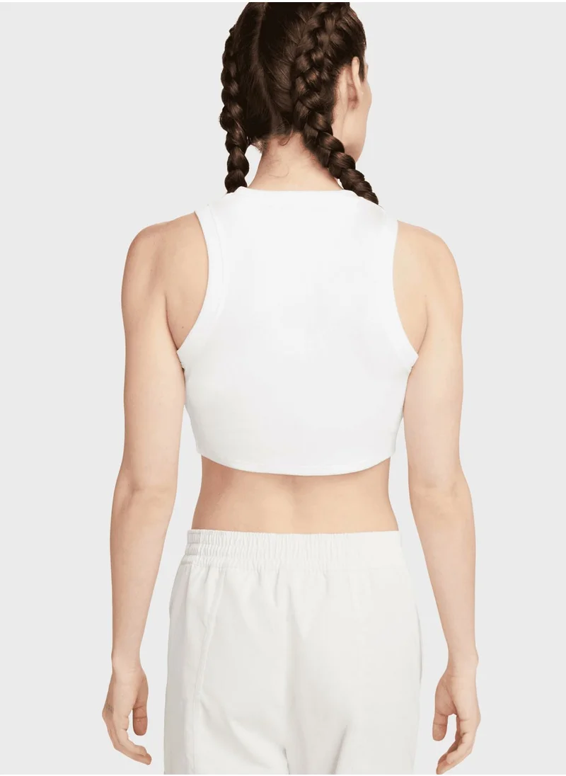 Nike Essentials Rib Crop Tank