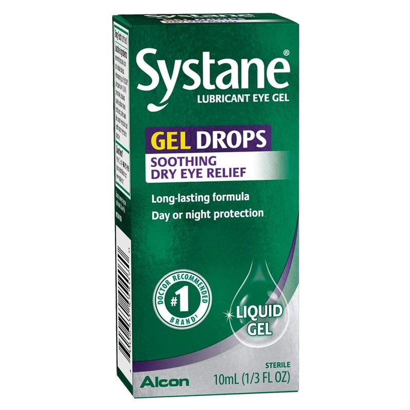 Systane Lubricant Eye Gel Drops 10ml - Image 3