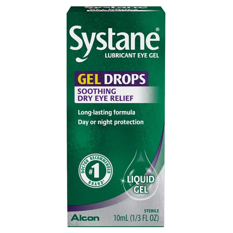 Systane Lubricant Eye Gel Drops 10ml - Image 2