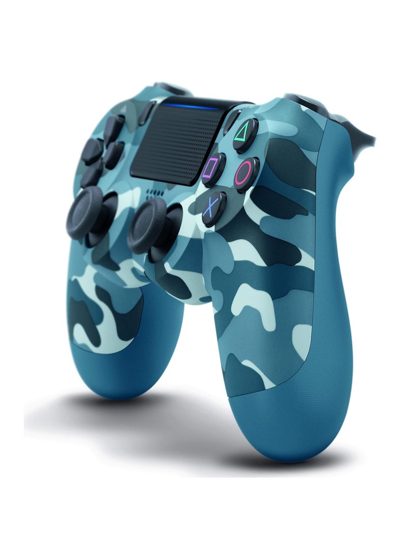 Generic - Wireless Controller for PS4 Support Double Vibration 6-Axis Motion Sensor Sensitive Touch Pad Built-in Speaker & Stereo Headphone Jack Compatible with PS 4 (Blue) - Image 1