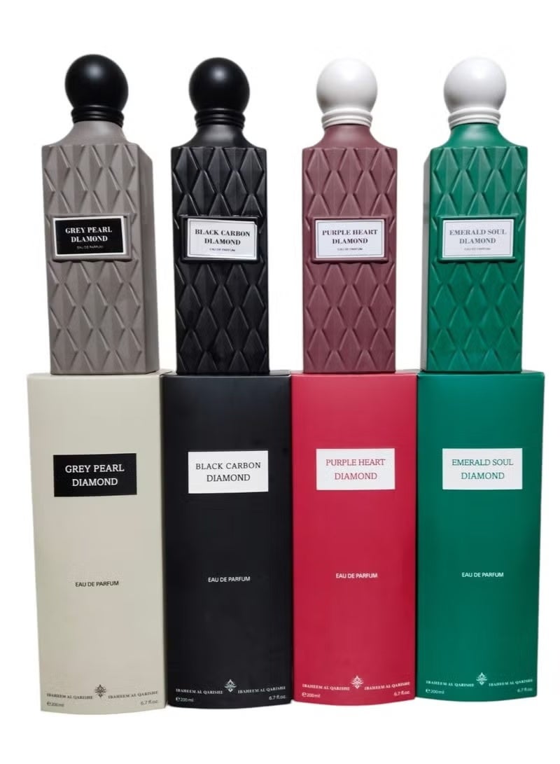 إبراهيم القرشي مجموعة دايموند القرشي 4*200مل - Image 1