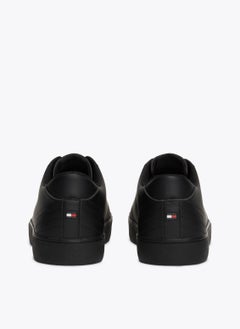 TOMMY HILFIGER Lace Up Low Top Leather Sneakers  - Image 4