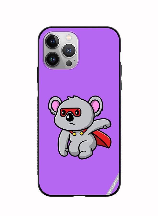 VR CREATIVE Protective Case Cover For Apple iPhone 12 Pro Max Hero Coala Design Multicolour - Image 1