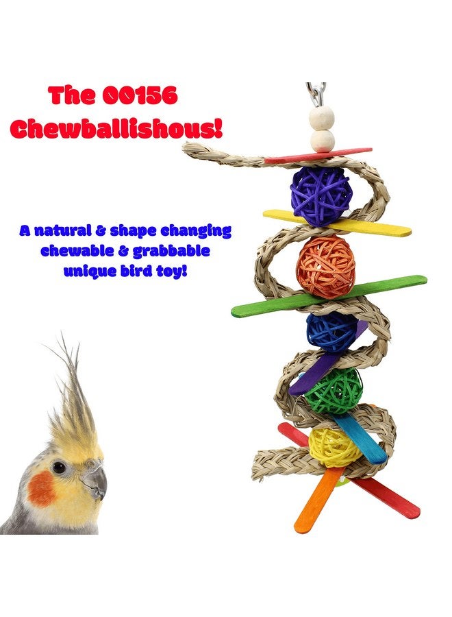 Bonka Bird Toys Bonka Bird Toys 00156 Chewballishous Parrot Bird Toy 9.00" High X 4.00" Wide, Conure Quaker Cockatiel and Similar - Image 5