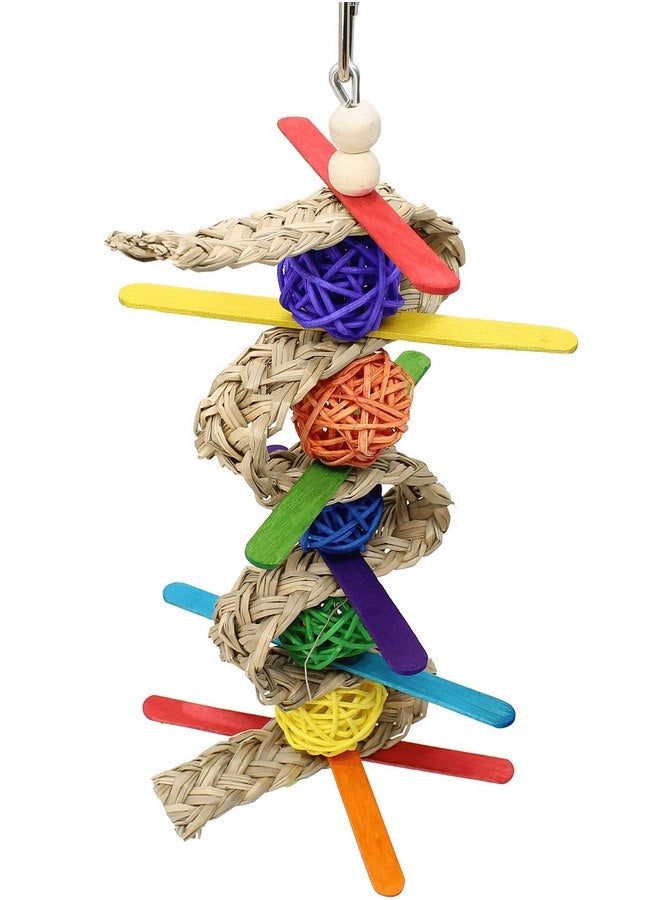 Bonka Bird Toys Bonka Bird Toys 00156 Chewballishous Parrot Bird Toy 9.00" High X 4.00" Wide, Conure Quaker Cockatiel and Similar - Image 2