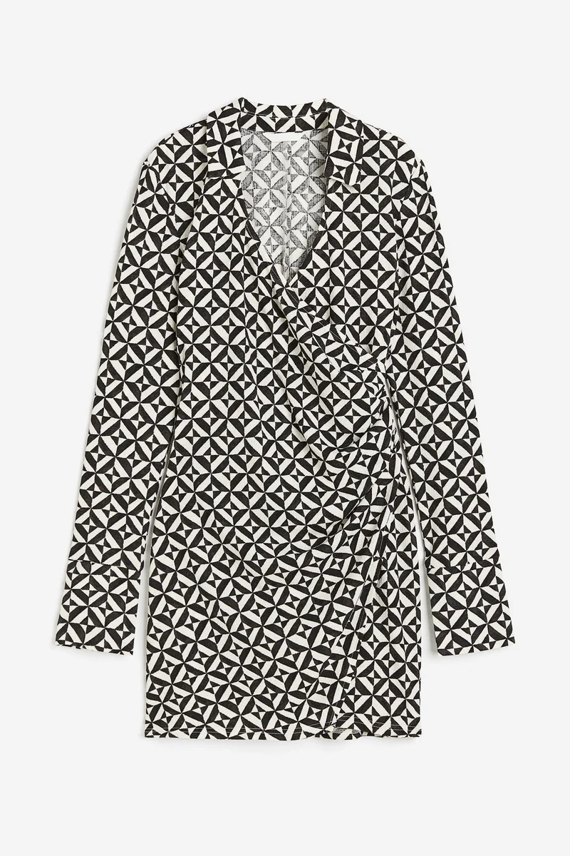 H&M Printed Wrap Dress