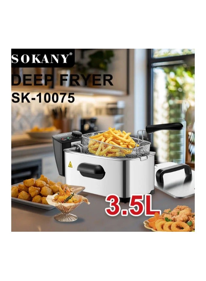 Sokany Oil Fryer 3.5L 2000W - Image 3