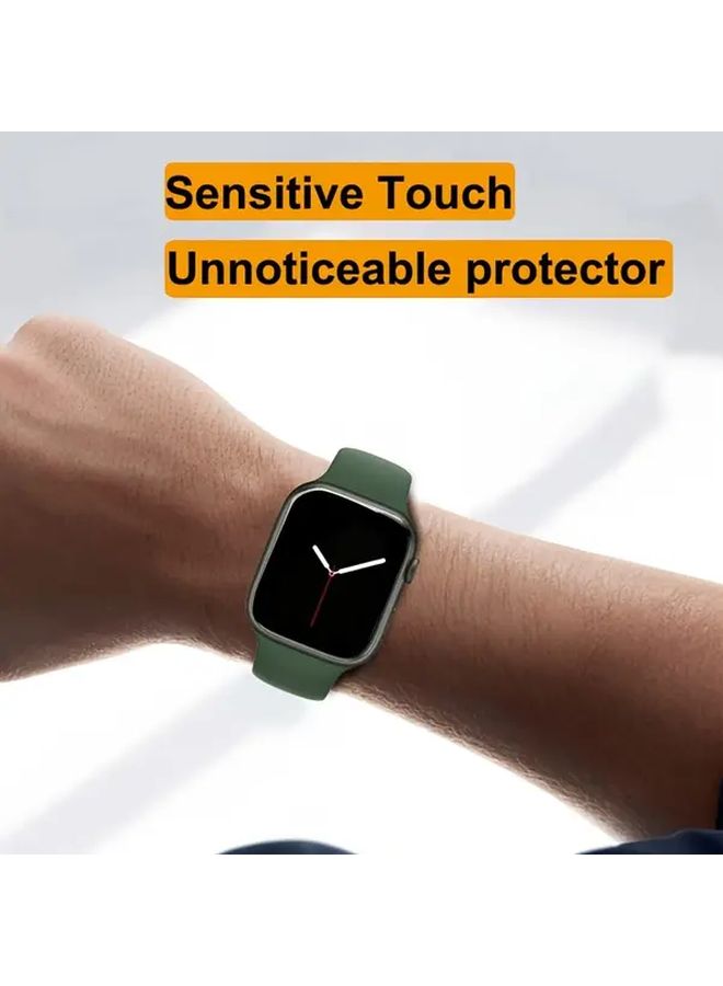 38mm Tempered Glass Screen Protector For Apple Watch Full Coverage Anti Scratch Waterproof - Image 3