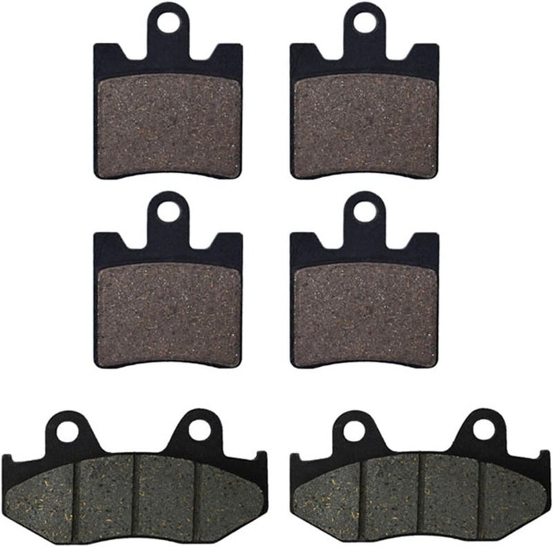 QASULER Motorcycle Front and Rear Brake Pads - Image 1