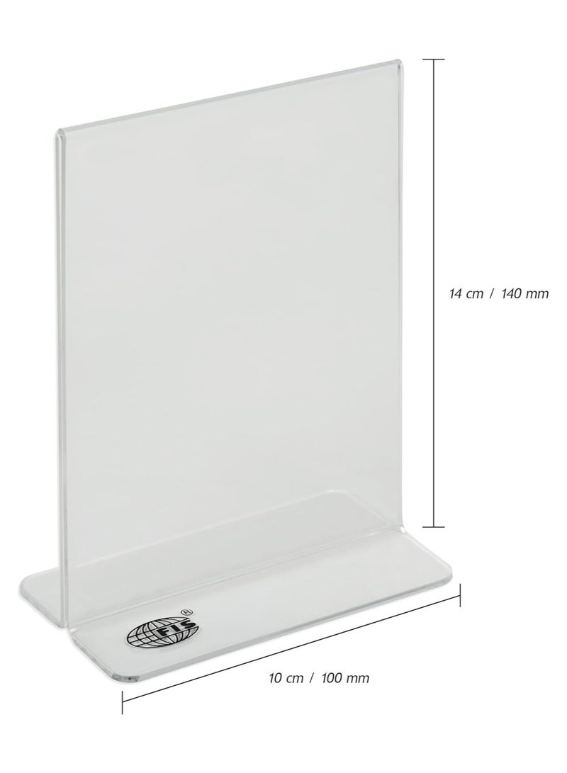 FIS Sign Holders Vertical Double Sided Upright, 100 x 140mm Size - FSNA100X140 - Image 5