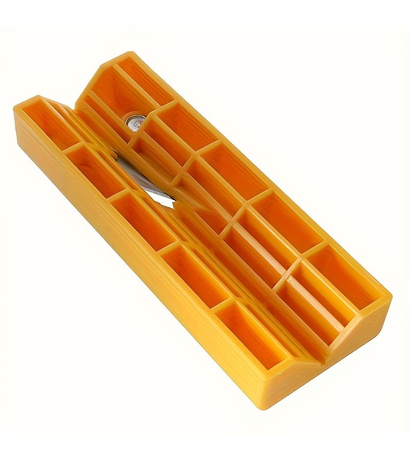 Manual Yellow 45 Degree Chamfer Tool for Woodworking Drywall Edge Cutting - Image 4