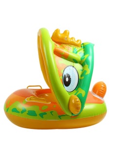 Baby Float Circle Swimming Inflatable Infant Floating Dinosaur Pool Floats With Sunshade