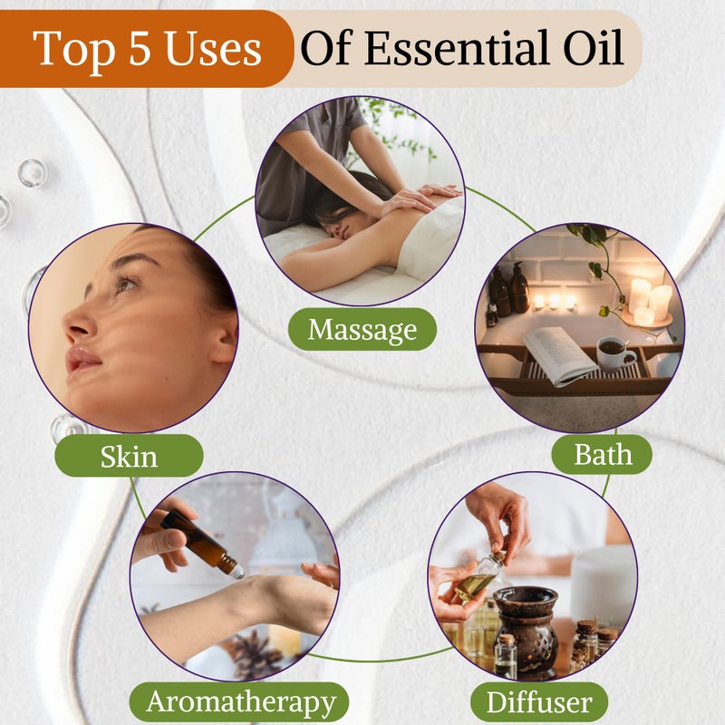 Nyassa Patchouli Essential Oil 20ml known for its antibacterial & skin rejuvenation property. Pure and Natural with no Parabens, Silicons, Petroleum. Aromatherapy oil known to have relaxing benefits. - Image 4