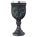 BangBangDa BangBangDa Medieval Double Dragon Goblet - dungeons and dragons Wine Chalice - 6.3oz Stainless Steel Cup Drinking  - Image 2