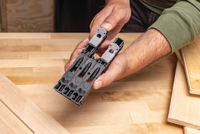 Kreg KPHJ230 - Kreg Pocket-Hole Jig Micro - Micro Jig for Thin Stock, Cabinets, Drawers & Repairs - 33% Smaller Holes - Create Micro Pocket Hole - For 1/2” & 3/4” Thick Materials - Image 5