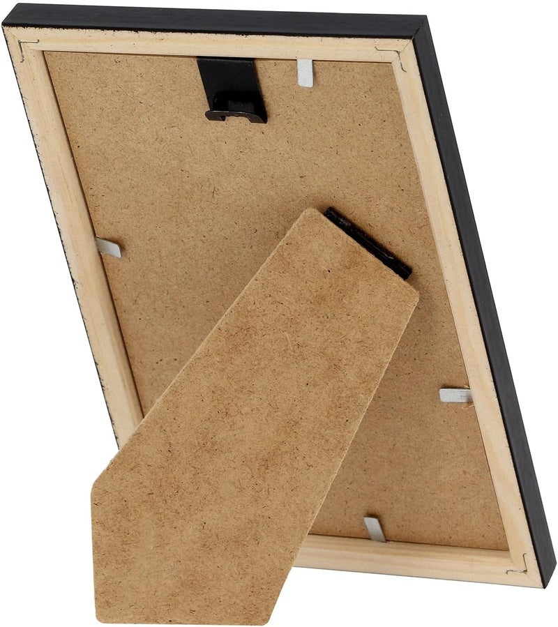 goldbuch Skandi 90 0993 Picture Frame 13 x 18 cm Single Frame Made of Real Wood, Portrait Frame for Standing, Wooden Frame with Wall Mount, Photo Frame, White Frame - Image 4