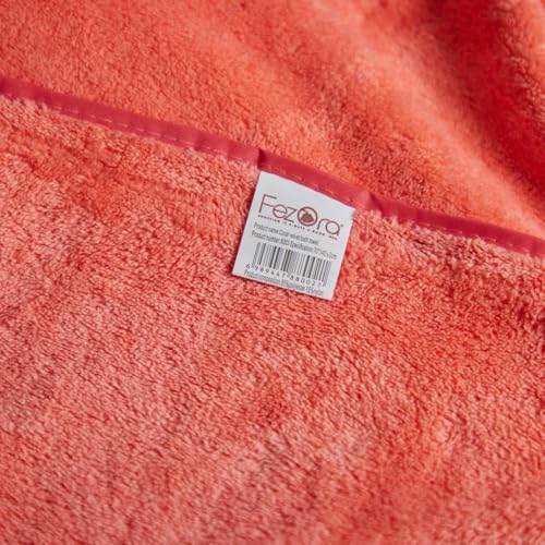 Fezora Microfiber Bath Towel for Men & Women – Large Size 70x140 cm, 400 GSM, Ultra Soft, Quick Dry, Lightweight & Super Absorbent Towel for Bathroom, Gym, Spa, Travel & Swimming (Pink) - Image 2