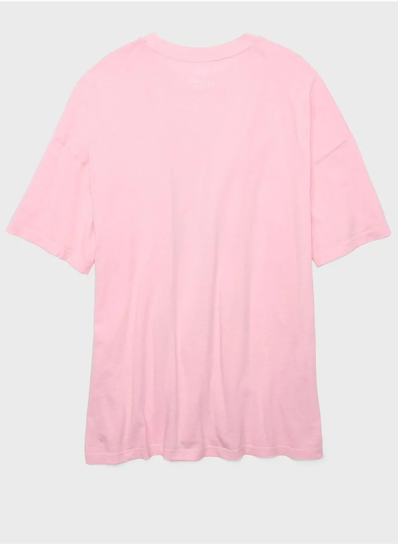 امريكان ايجل Graphic Crew Neck T-Shirt