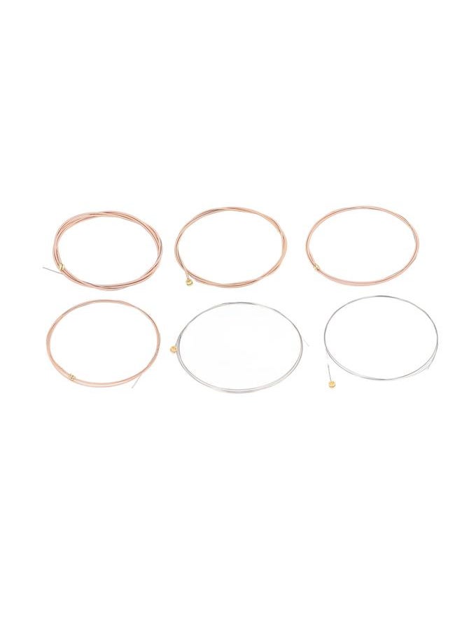 Thoraya - Acoustic Guitar Strings Phosphor Bronze 6 String Replacement Set Hex Alloy .011‑.052 SK11 - Image 1