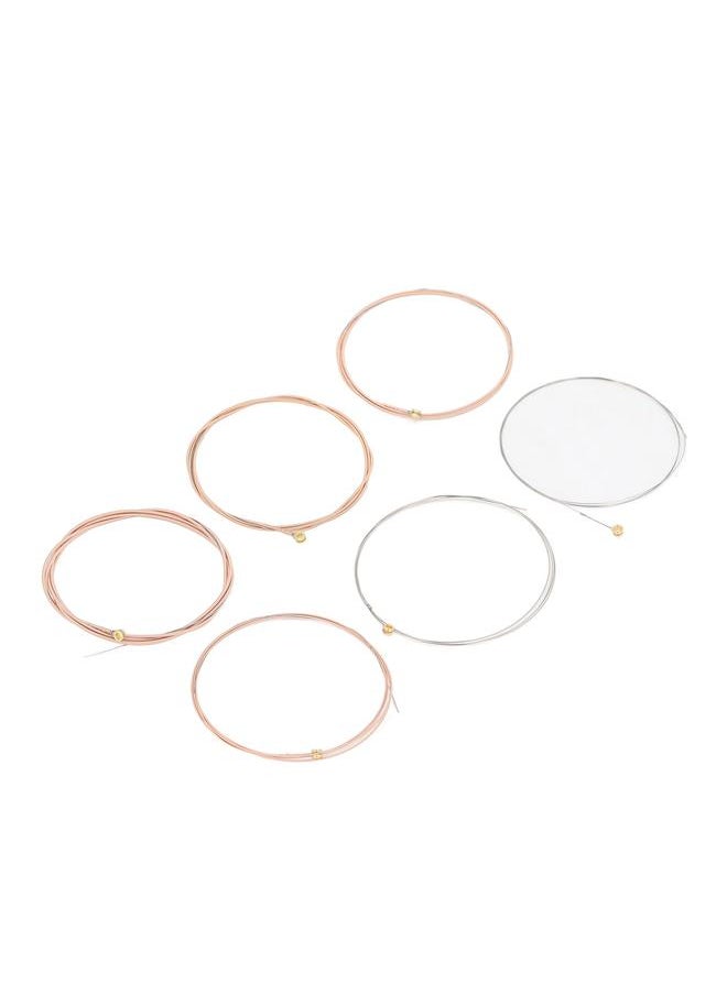 Thoraya - Acoustic Guitar Strings Phosphor Bronze 6 String Replacement Set Hex Alloy .011‑.052 SK11 - Image 1