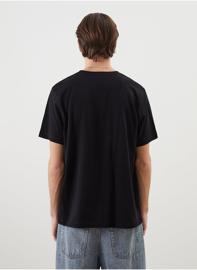 LC WAIKIKI Crew Neck Printed Men's T-Shirt  - Image 4