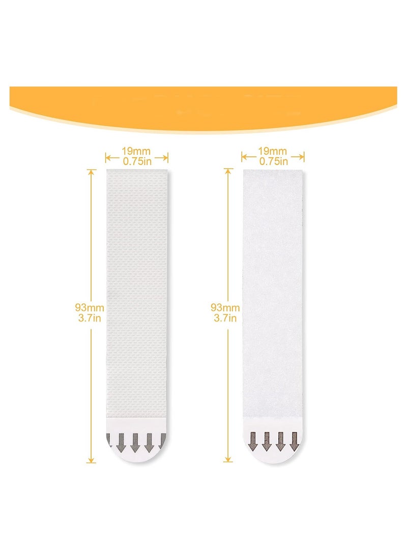 general Large Picture Hanging Strips Heavy Duty,40 Strips,Sticky Picture Hangers for Walls,Hanging Pictures Without Nail,Damage Free No Nails Adhesive Poster Strips for Frame Hanging Mounting Strips - Image 2