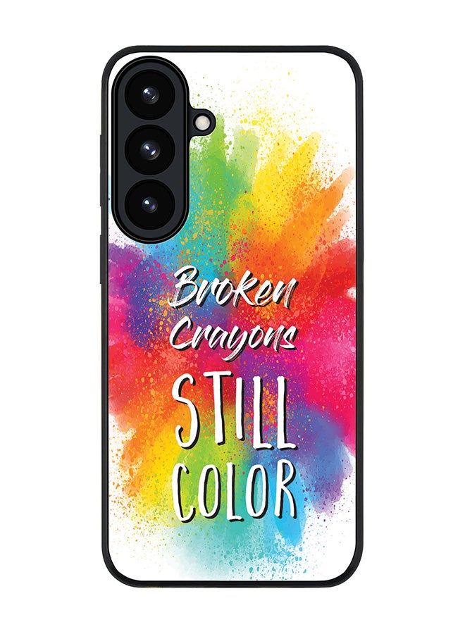 For Samsung Galaxy S26 Plus Case,Slim fit Camera Protection, Shockproof Thin Phone cover  -  Broken Colors