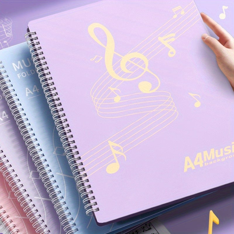 ofeankri FF Bonfires A4 20-Sheet 20-Page Multi-Functional Music Folder, Suitable for Piano, Featuring an Anti-Glare and Reversible Design - Image 5