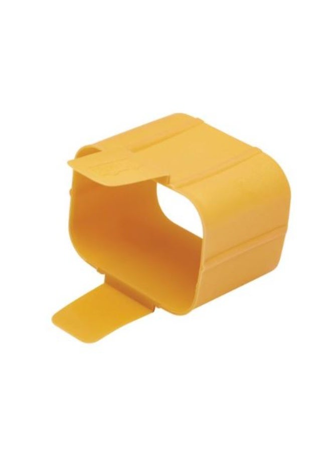 Tripp Lite PLC20YW Plug-Lock Inserts – C19 Power Cord to C20 Outlet, Yellow (100-Pack) - Image 1