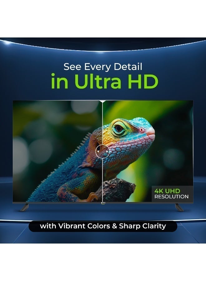 اس بي جي تلفزيون SPJ ذكي مقاس 75 بوصة، دقة 4K Ultra HD، شاشة LED بنظام WebOS، تقنية Dolby Audio، جهاز تحكم Magic Remote، دعم Apple AirPlay، واي فاي، HDMI، USB، لون أسود. - Image 3