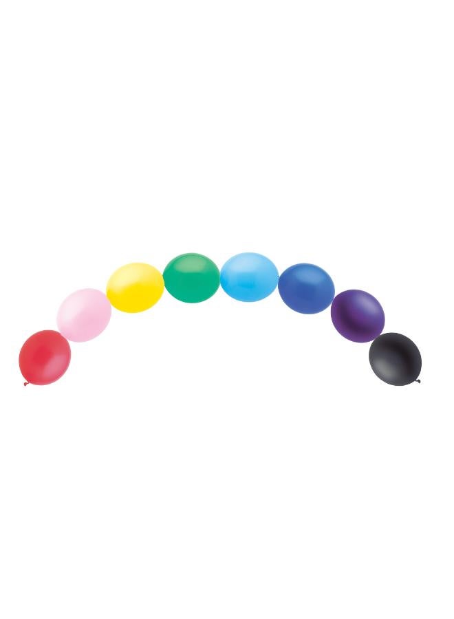 Unique 12" Assorted Colors Linking Balloons - Image 1
