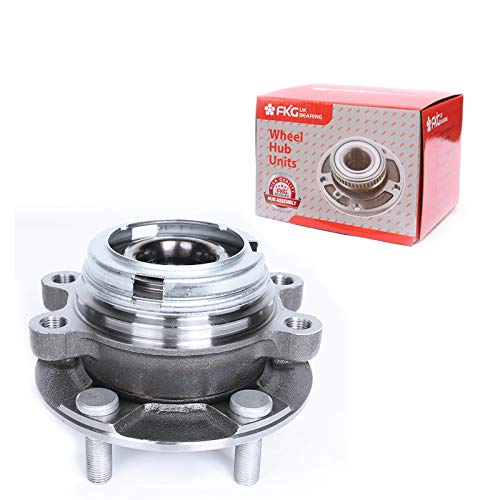 FKG 513310 Front Wheel Bearing Hub Assembly fit for 2003-2007 Nissan Murano, 2004-2009 Nissan Quest, 5 Lugs - Image 1
